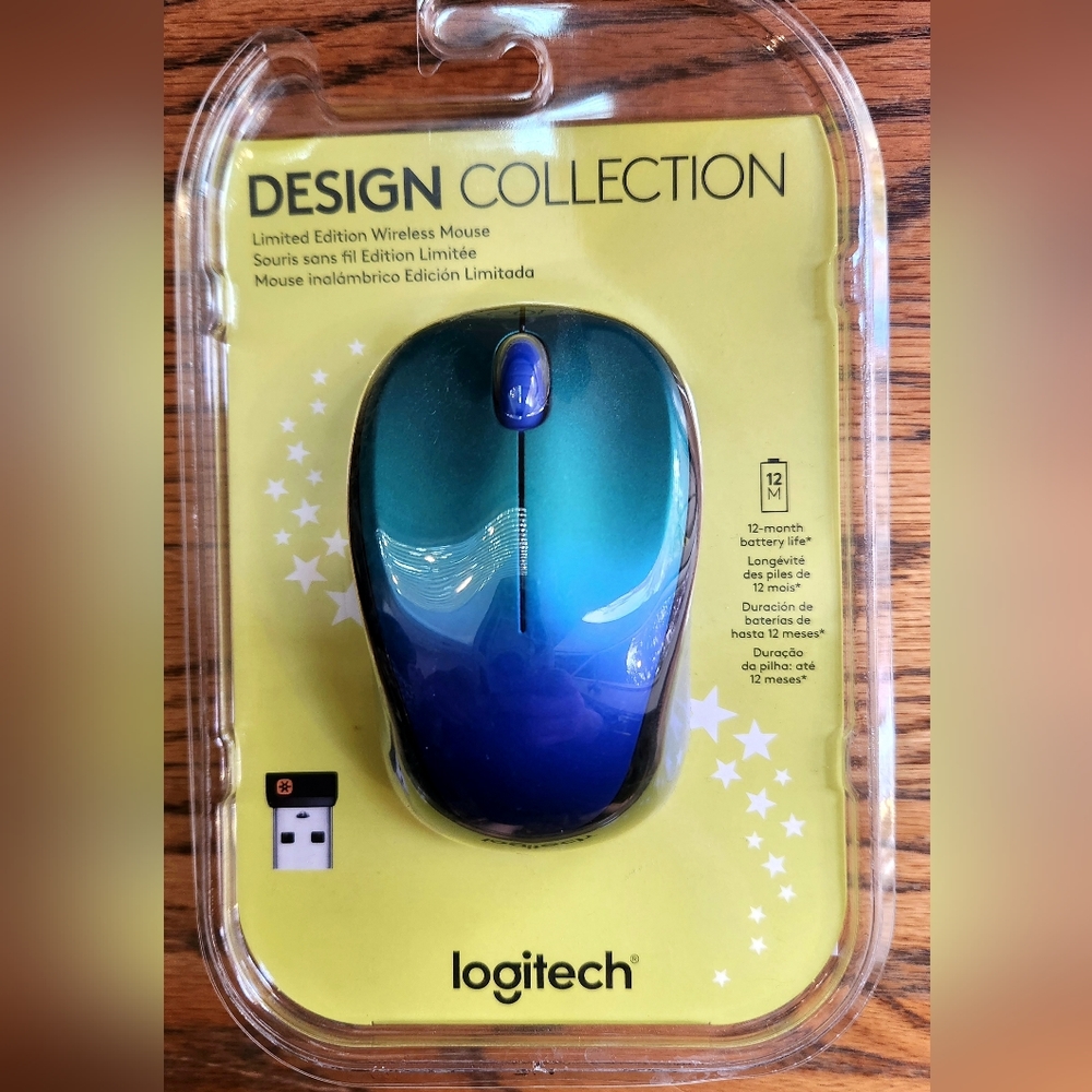 New Logitech Design Collection Limited Edition Wireless Mouse - Picture 4 of 5